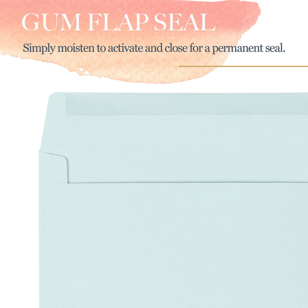 A4 Envelopes, 48-Pack Colored Envelopes 4x6, Envelopes for Invitations, Pastel Colored Envelopes, A4, 4 1/4 x 6 1/4 Inches, 6 Colors
