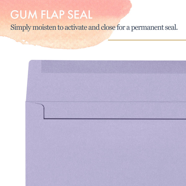 Business Envelopes, 120-Pack #10 Envelopes, 4 1/8 x 9 1/2 Inches, 6 Muted Pastel Colors