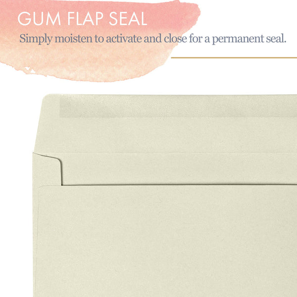 A4 Envelopes, 48-Pack Colored Envelopes 4x6, Envelopes for Invitations, Pastel Colored Envelopes, A4, 4 1/4 x 6 1/4 Inches, 6 Warm Pastel Colors