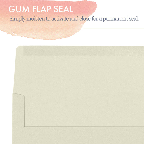 5x7 Envelopes for Invitations, 120-Pack A7 Envelopes for 5x7 Cards, Colored Invitation Envelopes, 6 Warm Pastel Colors, 5 1/4 x 7 1/4 Inches
