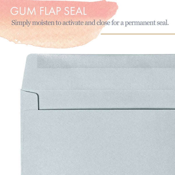 A4 Envelopes, 48-Pack Colored Envelopes 4x6, Envelopes for Invitations, Pastel Colored Envelopes, A4, 4 1/4 x 6 1/4 Inches, 6 Muted Pastel Colors