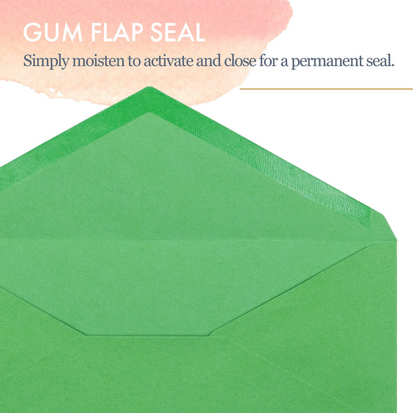 Business Envelopes, 120-Pack #10 Envelopes, 4 1/8 x 9 1/2 Inches, 6 Colors